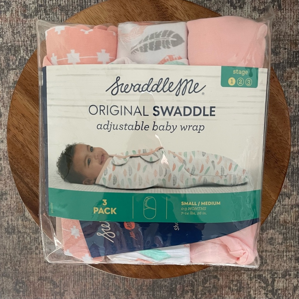 New SwaddleMe Original Swaddle Stage 1 (0-3 Months) 3-Pack
